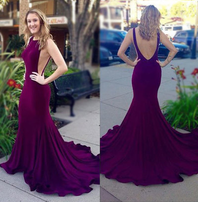 Largos Sexy Prom Dresses,Backless Prom Dresses,Floor Length Evening Dresses,Sleeveless Prom Dresses,PD390021