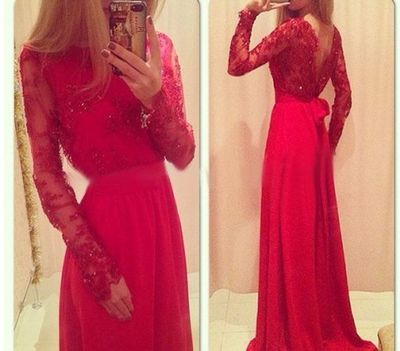 Elegant High Quality Prom Dresses,Charming Prom Dress,Long Sleeve Prom Dresses,Lace Prom Dresses,A-Line Prom Dresses,PD3900126