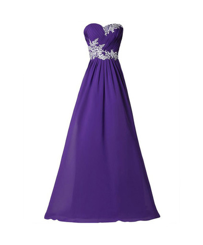 Sweetheart Strapless Long Evening Dresses,Applique Evening Dresses,Evening Party Dresses,PD3900370