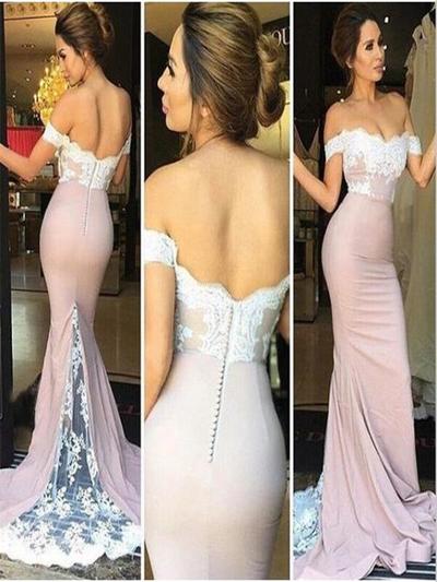 Popular charming bridesmaid dress,long gorgeous bridesmaid dress,cheap prom dress, lace bridesmaid dress, wedding party dress,occasion dress,PD3900484