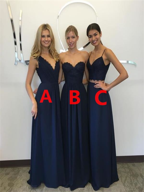 Simple Custom Differences Styles Bridesmaid Dress,Cheap Long Bridesmaid Dress, Wedding Party Dresses,PD39000094