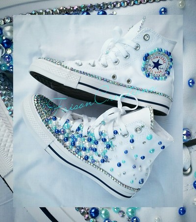 Adult Custom Bling Converse (High Top)