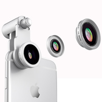 Samsung iPhone Wide Macro Fisheye Angle Lens Universal External Camera PHE03 - Thumbnail 2