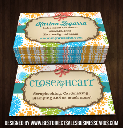 Close to my Heart Business Cards style 2