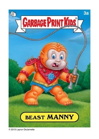 3a Beast MANNY - Limited Edition Giclée Print 5"x 7"