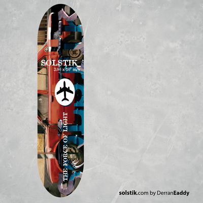 Jet lag skateboard (red car from peru) - Thumbnail 5