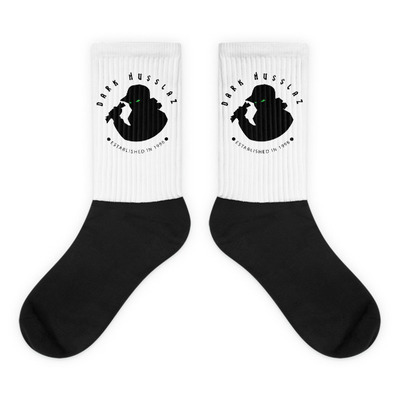 Dark Husslaz #2 Black foot socks