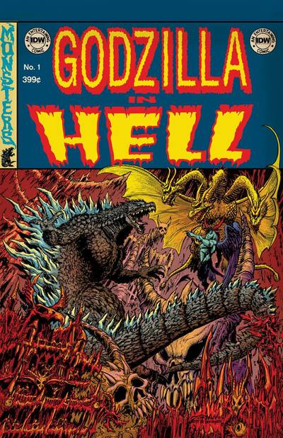 Godzilla in Hell #1 print