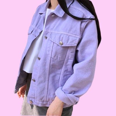 Vintage violet jacket - Thumbnail 5
