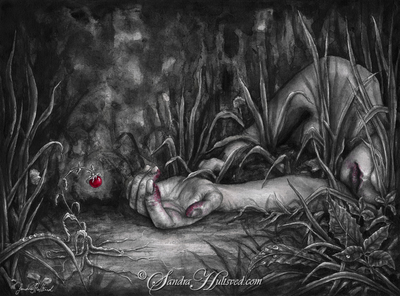 Where the most beautiful dies - Giclee Fine Art Print