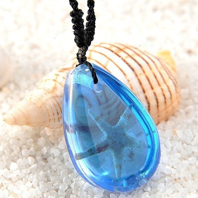 Crystal Amber Necklace - STARFISH