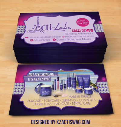 Acti-Labs Business Cards - 1