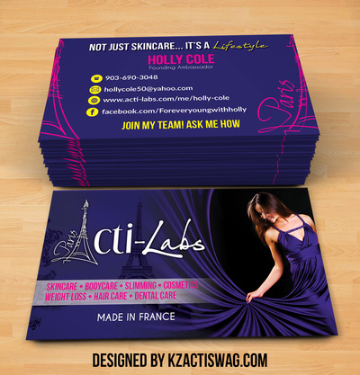 Acti-Labs Business Cards - 3