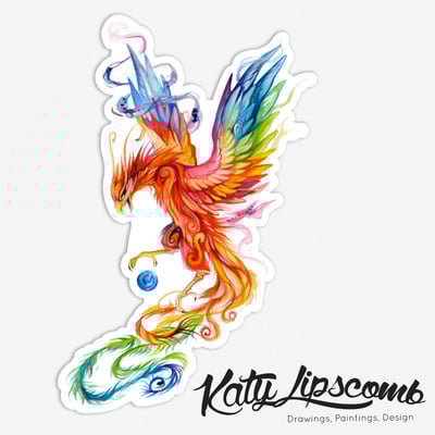 Regal phoenix - jumbo bumper sticker - Thumbnail 5