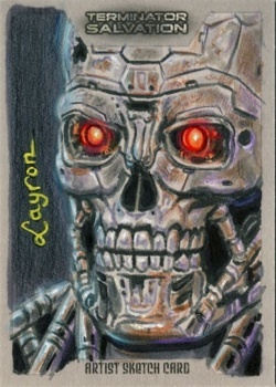 TERMINATOR SALVATION Sketch Card Return (C)