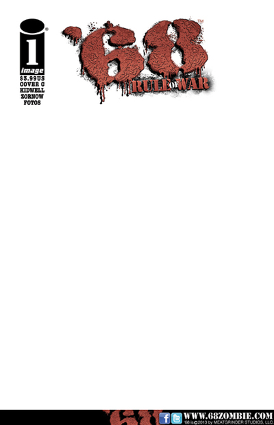 '68: Rule of War #1 (of 4) sketch cover comic book