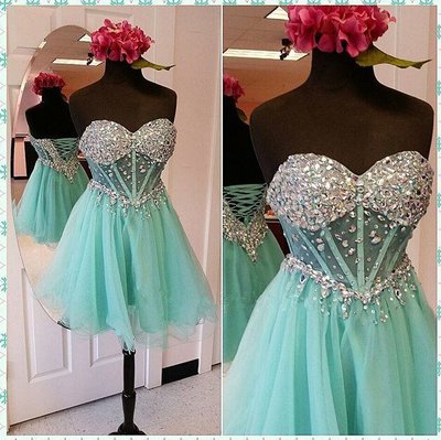Short Prom Dress Homecoming Dresses pst1354