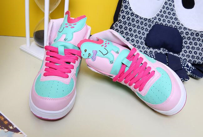 Harauku Japanese Cartoon Dinosaur Sneakers