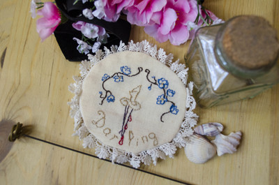 "Non ti scordar di me" Brooch