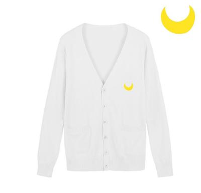 Japanese JK Sailor Moon Emboridery Cardigan