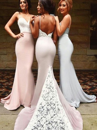 Mermaid bridesmaid dress, long bridesmaid dress, sexy bridesmaid dress, new design bridesmaid dress, popular wedding party dress, PD15018