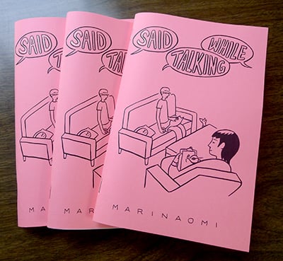 Said while talking by marinaomi