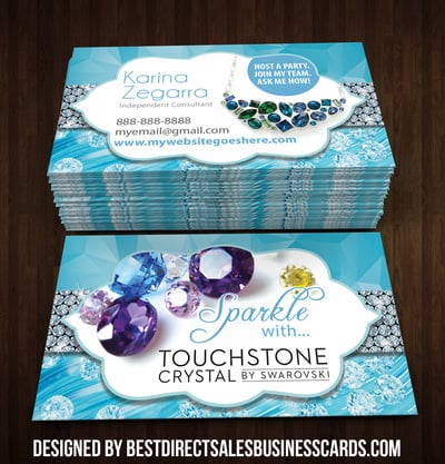 Touchstone Crystal Business Card - 3