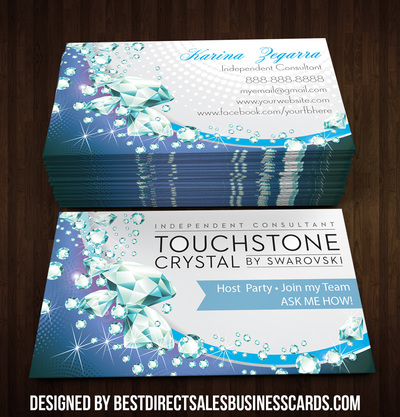 Touchstone Crystal Business Card - 4