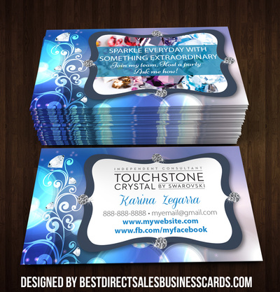 Touchstone Crystal Business Card - 5