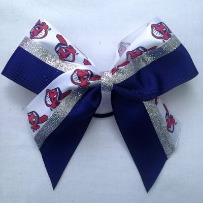 Navy, Chief Wahoo, and Silver (Cleveland Indians)