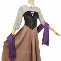 P840 Aurora briar rose costume cosplay princess dress sleeping beauty tailormade - Thumbnail 1