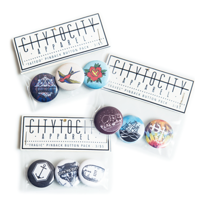 Pinback Button Packs