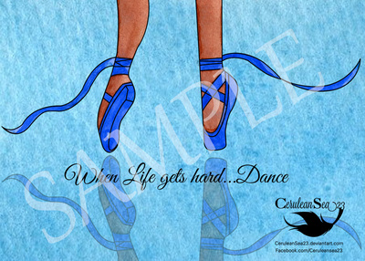 Blue Ballerina Dance