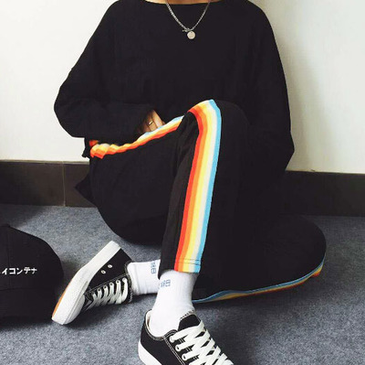 RAINBOW STRAIGHT PANTS