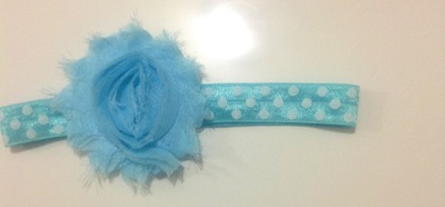 Shabby Flower Headbands (Single)