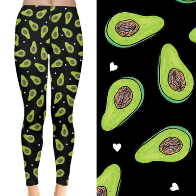 Vagocado Black Leggings