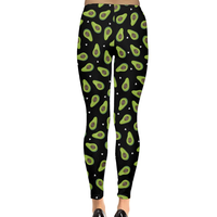 Vagocado Black Leggings - Thumbnail 1