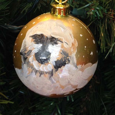 Gold - Blk Mask Cream Puppy