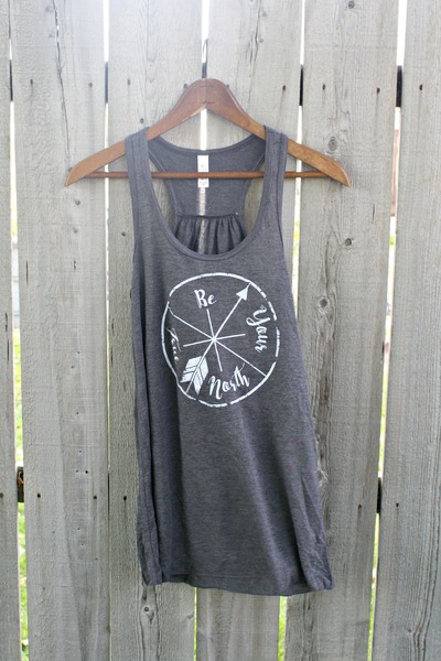 Be Your True North Womens Tank, Mom Tank