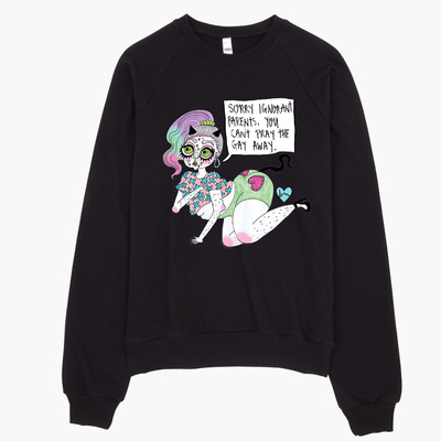 Pray the gay away sweatshirt - Thumbnail 1