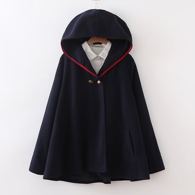Harajuku witch cloak coat