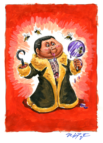 RANDY Candy / Sweet PETE Color Rough - Horrorible Kids 2016