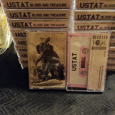 Ustat - "blood and treasure" cassette - Thumbnail 2