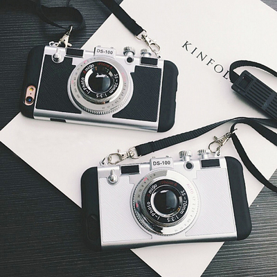 Perfect Stereo Camera Case For iPhone X 8 7 Plus With Lanyard IPS705