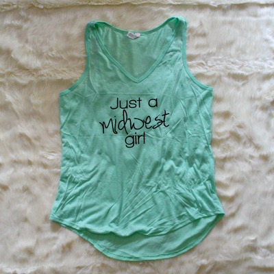 Midwest Girl V-neck Tank