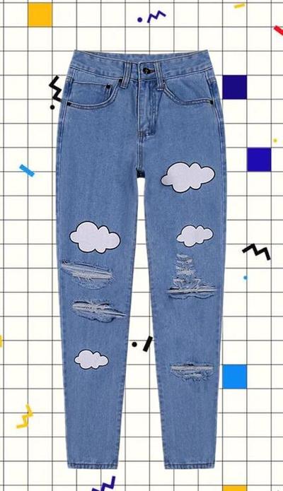 Cloud High Waist Jeans