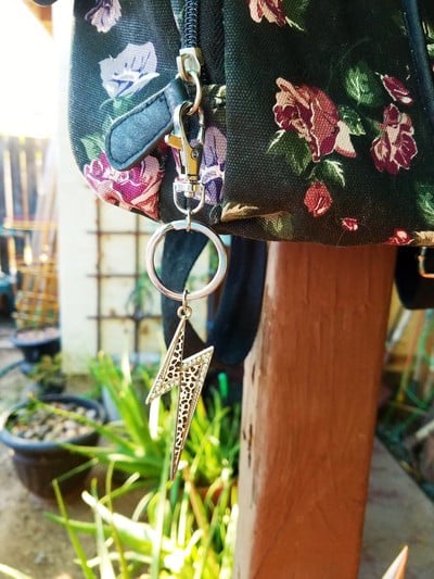 Electric Feel keychain