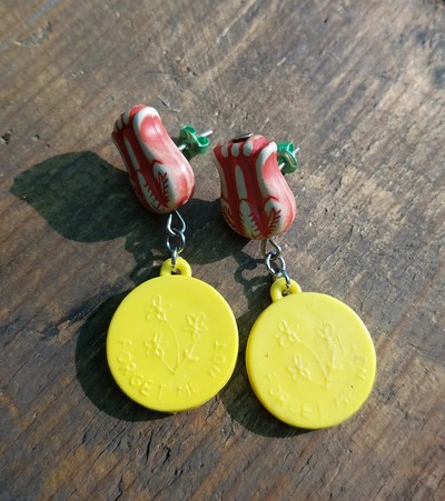 Don't You Forget About Me earrings