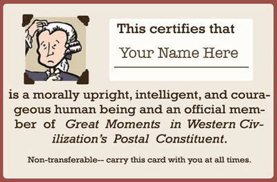 Postal Constituent Gift Subscription