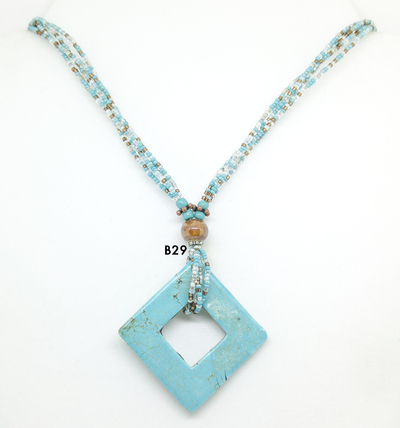 Turquoise Squares (3 Styles)